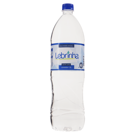 Água Mineral Lebrinha Sem Gás 1,5L