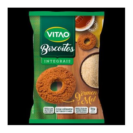 Biscoito vitao de germen e mel integral