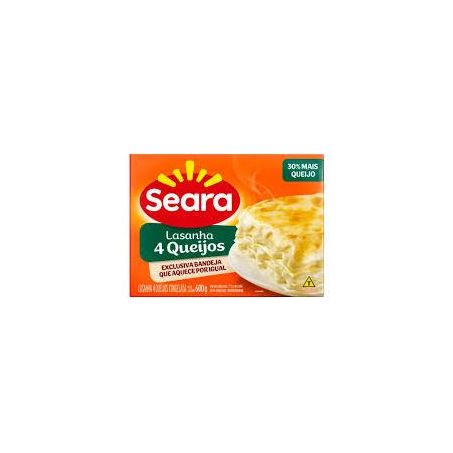 Lasanha seara quatro queijos 600g