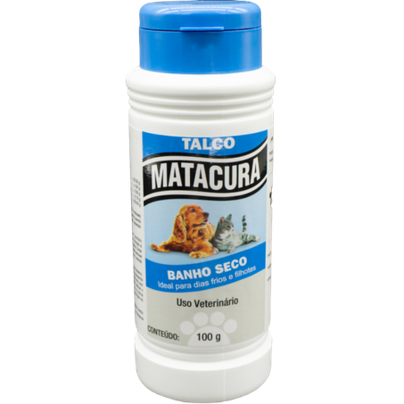 Talco matacura banho seco 100g