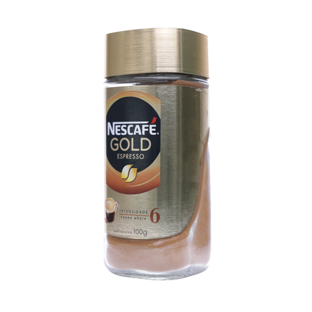 Café Nescafé Solúvel Gold 6 Vidro 100g 
  360-6