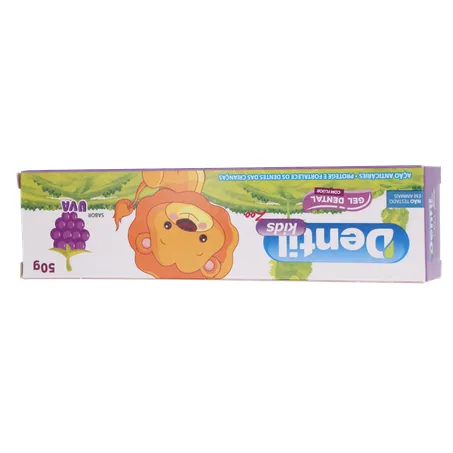 Creme dental dentil kids zoo uva 50g 360-20