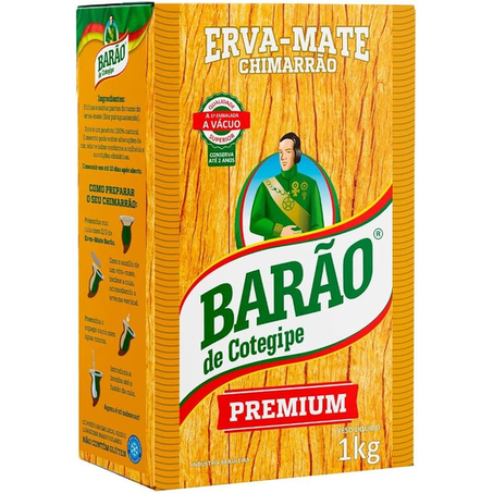 ERVA MATE BARÃO PREMIUM CX 1KG