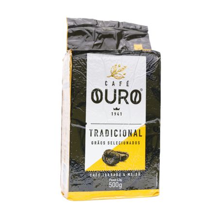 CAFÉ PÓ OURO VÁCUO TRADICIONAL 500G 360-58
