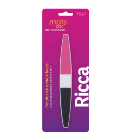 Polidor de Unhas 4 Faces Ricca