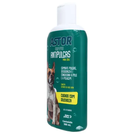 SHAMPOO ASTOR ANTIPULGAS PARA CAES 500ML 360-5