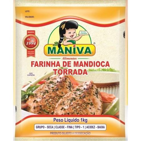 FARINHA MANDIOCA MANIVA AMAR GROSSA 1KG