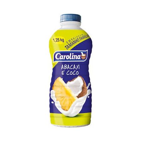 BEBIDA LACTEA CAROLINA GF 1250G ABACAXI.COCO
