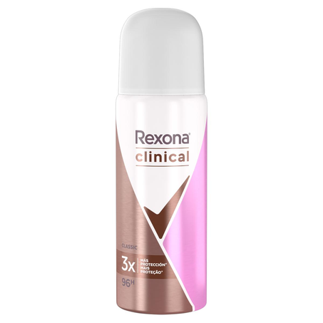 Desodorante Aerossol Rexona 55ml - Clinical - Classic - Feminino