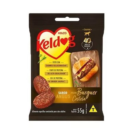 Bifinho keldog gourmet hamburguer costela angus 55gr