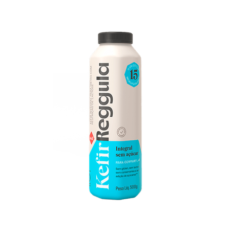 Kefir Reggula Integral Sem Açúcar 500g