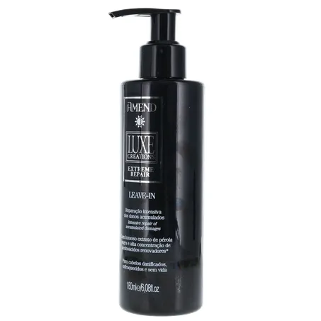 Finalizador Amend Luxe Creations Extreme Repair Leave-in Frasco 180ml 360-3
