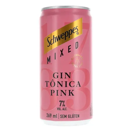 Gin Tonica Schweppes Ipink Intense 269ml | Colatusso Supermercado