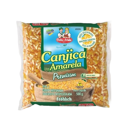 Canjica fritz e frida 400g amarela