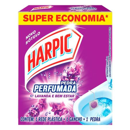 Desinfetante harpic pedra lavanda