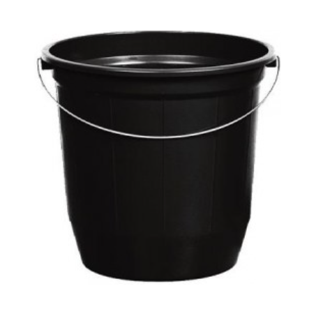 BALDE DE PLÁSTICO 30L PRETO PLASNEW 1517
