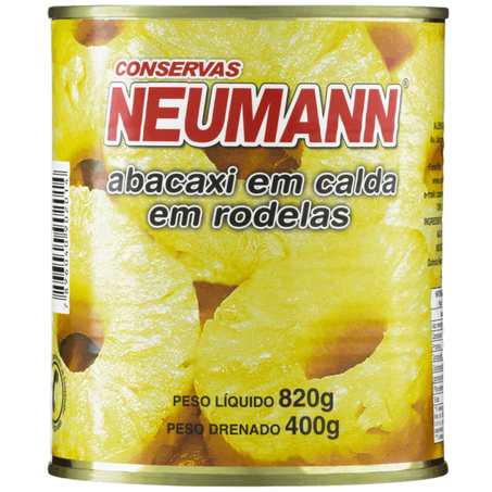 Abacaxi calda neumann 400gr rodelas