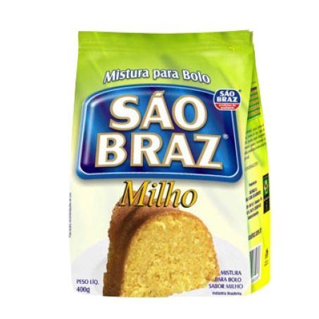 Mistura Para Bolo São Braz Milho 400G