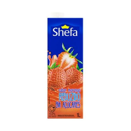 SUCO SHEFA 1LT MORANGO 