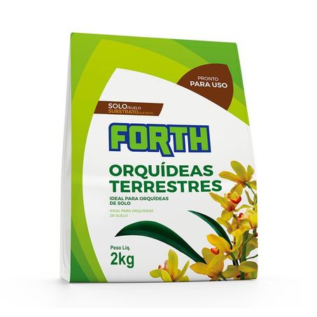 Substrato orquideas terrestres forth 2kg