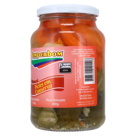 Picles temperbom 300g 360-4