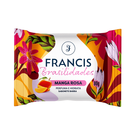 Sabonete francis brasilidades manga rosa 80g