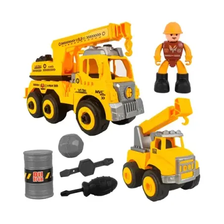 Brinquedo Ek Toys Construção Com Boneco