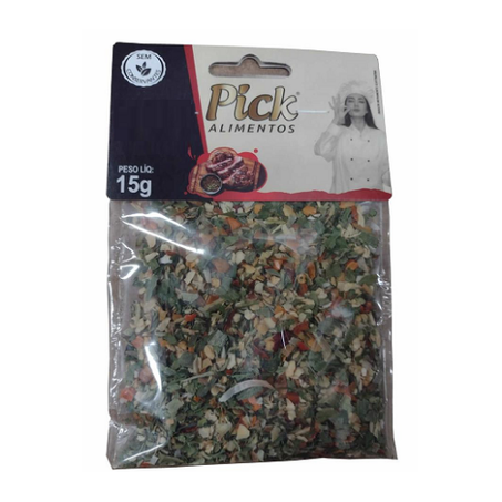 Tempero carnes e molhos pick 15gr