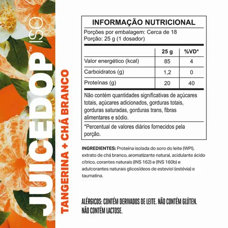JUICEDOP ISO TANGERINA 450G - ELEMENTO PURO 360-1