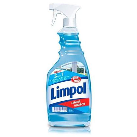 LIMPA-VIDRO LIMPOL 3 EM 1 GATILHO 500ML