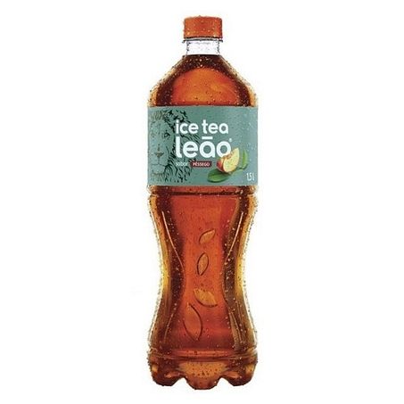 Chá preto ice tea pêssego leão 1,5l