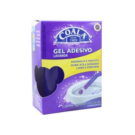 Gel adesivo coala lavanda c/ aplic 37g