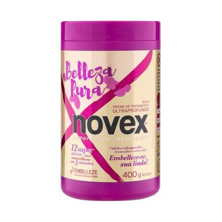 CREME TRAT NOVEX BELEZA PURA 12X1 400G