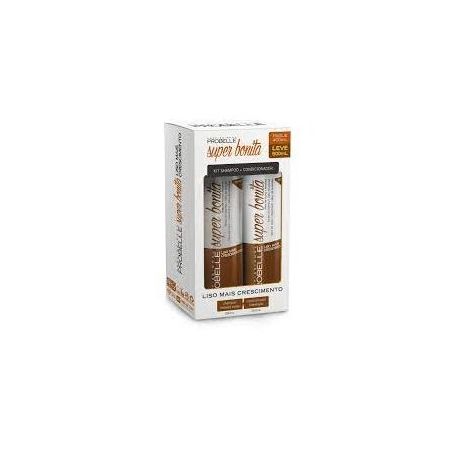 KIT SHAMPOO 250 ML+COND 200 ML PROBELLE LISO CRESC