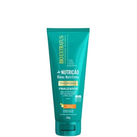 Finalizador Capilar Bio Extratus 200g Mais Nutricao