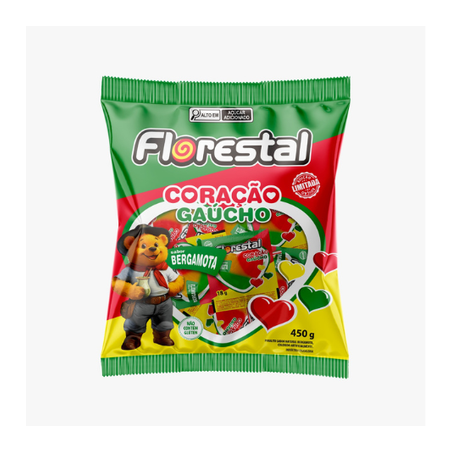 PIRULITO FLORESTAL 450G CORACAO GAUCHO
