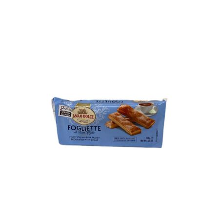 Biscoito asolo dolce fogliette 125gr