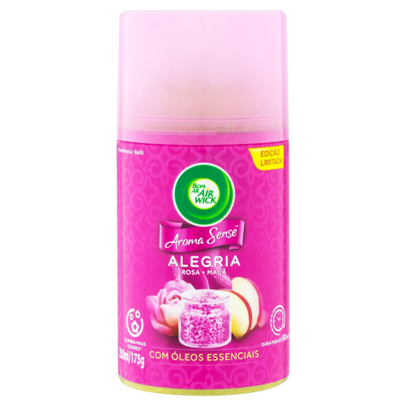 Purificador de Ar Freshmatic Bom Ar 250ml - Alegria - Refil