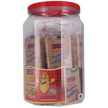 Paçoca amendupã caseiro pote 1.3kg 360-14