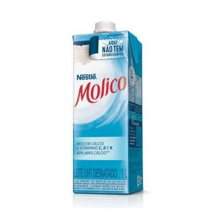 Leite Molico Desnatado Total Cálcio 1LT