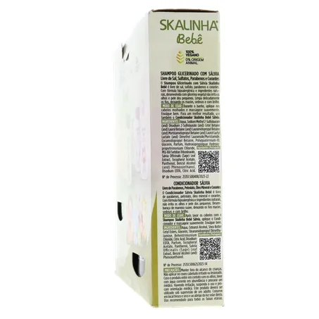 Kit shampoo + cond skalinha salvia 200ml 360-26