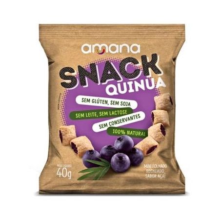 SNACK RECHEADO DE ACAI - AMANA