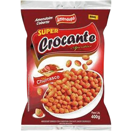 Amendoim amendupa churrasco 400g