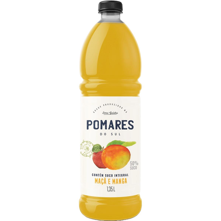 Suco Pomares do Sul 1,35 Litro - Maçã e Manga - Pet
