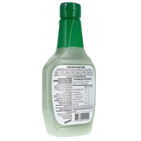 Molho pronto p- salada salsaretti lemon 235ml 360-14