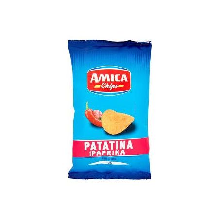 Salg amica chips paprica 100g
