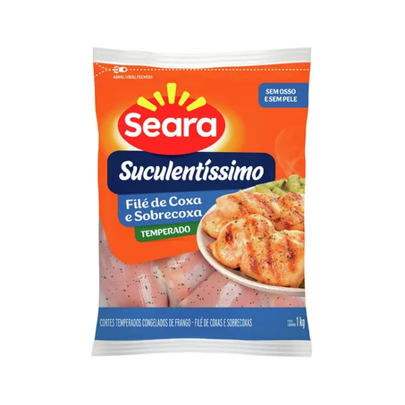 Fgo Coxa File Seara 1kg Temperada