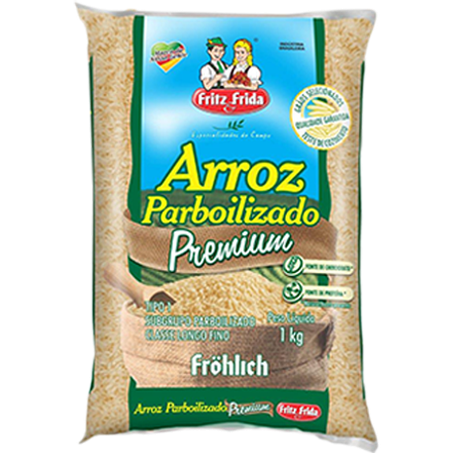ARROZ FRITZ E FRIDA 1KG PARBOILIZADO
