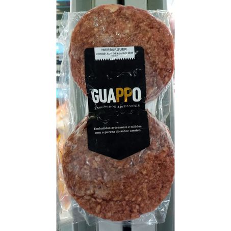 Hamburguer guappo bovino congelado kg