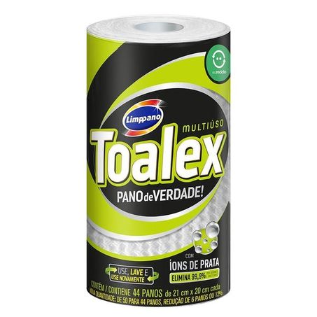 Pano multiuso rolo limppano toalex c/44